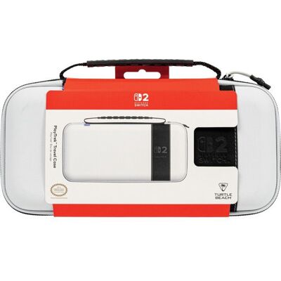 Etui de voyage -TURTLE BEACH - PlayTrek - Pour Nintendo Switch 2 - Blanc brillant Blanc - Publicité Etui de voyage -TURTLE BEACH - PlayTrek - Pour Nintendo Switch 2 - Blanc brillant Blanc - Publicité