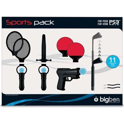Bigben PACK DE 6 ACCESSOIRES POUR PS3MOVE - Publicité Bigben PACK DE 6 ACCESSOIRES POUR PS3MOVE - Publicité