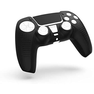 Enveloppe de Protection - HAMA - Manette PS5 - Noir - Ajustement Parfait - Protection Tactile Noir - Publicité Enveloppe de Protection - HAMA - Manette PS5 - Noir - Ajustement Parfait - Protection Tactile Noir - Publicité