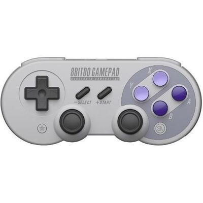 JUST FOR GAMES Manette Gamepad bluetooth crème 8Bitdo SN30 Pro G pour Switch Gris - Publicité JUST FOR GAMES Manette Gamepad bluetooth crème 8Bitdo SN30 Pro G pour Switch Gris - Publicité