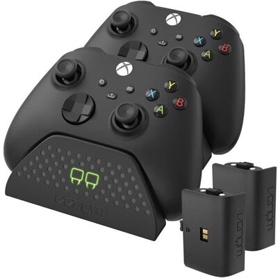 Station de charge double - VENOM - pour manettes Xbox - Xbox Series XS & One - Noir Noir - Publicité Station de charge double - VENOM - pour manettes Xbox - Xbox Series XS & One - Noir Noir - Publicité