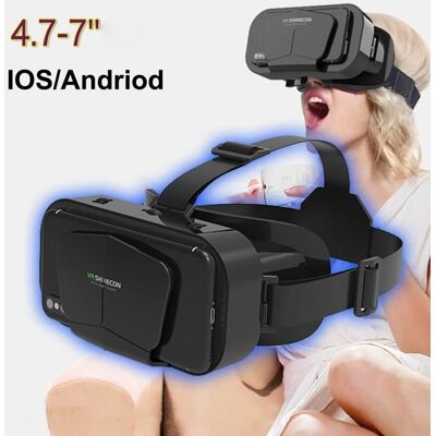 SANS MARQUE Casque de jeu de réalité virtuelle 3D pour smartphones lunettes VR G10 IMAX Google Cardboard 4.7-7.0 pouces - Publicité SANS MARQUE Casque de jeu de réalité virtuelle 3D pour smartphones lunettes VR G10 IMAX Google Cardboard 4.7-7.0 pouces - Publicité
