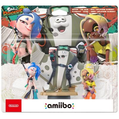 Nintendo Figurine Amiibo - Pasquale Raimi & Angie • Collection Splatoon - Publicité Nintendo Figurine Amiibo - Pasquale Raimi & Angie • Collection Splatoon - Publicité