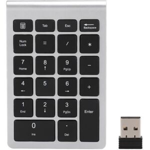 Clavier numérique - SALUTUYA - RF304 - 22 touches - Sans fil 2.4G - Ergonomique Noir - Publicité Clavier numérique - SALUTUYA - RF304 - 22 touches - Sans fil 2.4G - Ergonomique Noir - Publicité