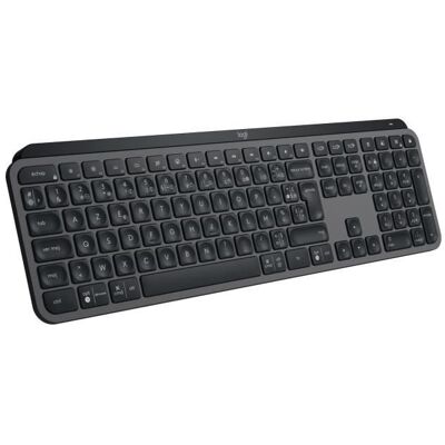 Clavier - Sans fil - Logitech - MX Keys S - AZERTY -Graphite Noir - Publicité Clavier - Sans fil - Logitech - MX Keys S - AZERTY -Graphite Noir - Publicité