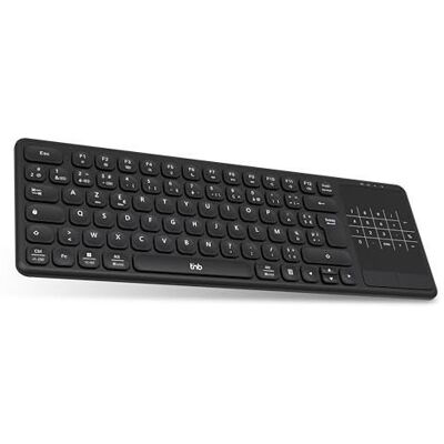Clavier sans fil - TnB - Slim Touch - Ultra-mince - Ergonomique - Noir Noir - Publicité Clavier sans fil - TnB - Slim Touch - Ultra-mince - Ergonomique - Noir Noir - Publicité