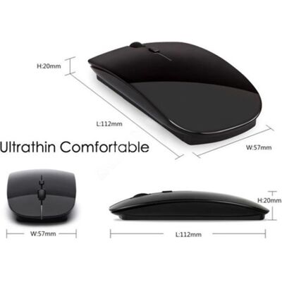 OEM Souris - DELL - Sans Fil - Ultra Plate - USB - 3 Boutons - Optique - Noir Noir - Publicité OEM Souris - DELL - Sans Fil - Ultra Plate - USB - 3 Boutons - Optique - Noir Noir - Publicité