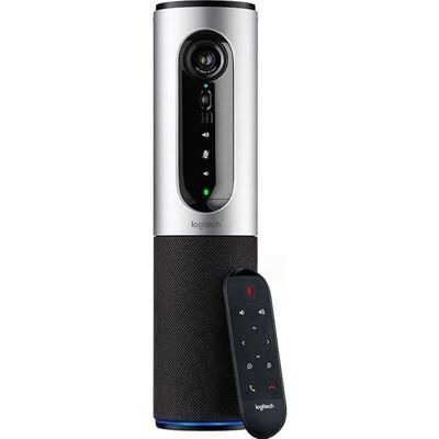 Conférence cam - Logitech - Microphone intégré - Bluetooth Rose - Publicité Conférence cam - Logitech - Microphone intégré - Bluetooth Rose - Publicité