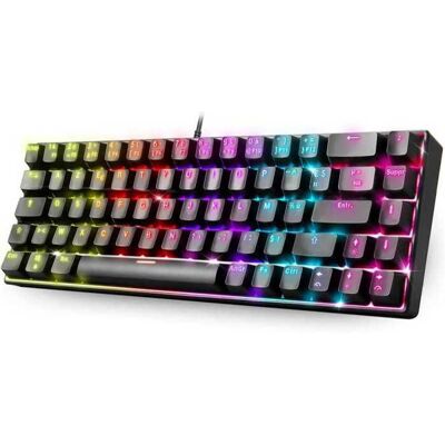 Clavier gaming filaire SPIRIT OF GAMER XPERT K150 TKL RGB Noir - Publicité Clavier gaming filaire SPIRIT OF GAMER XPERT K150 TKL RGB Noir - Publicité