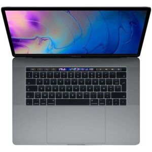 Apple MacBook Pro Touch Bar 15 i7 26 Ghz 16 Go RAM 512 Go SSD Gris Sidéral (2018) - Reconditionné - Etat correct Gris - Publicité Apple MacBook Pro Touch Bar 15 i7 26 Ghz 16 Go RAM 512 Go SSD Gris Sidéral (2018) - Reconditionné - Etat correct Gris - Publicité