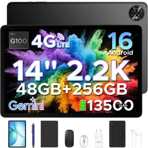 DOOGEE Tab E3 Max Tablette Android 16 Tablette Avec Clavier Tablette 14 Pouces 22K 48 Go + 256 Go/2 To 13500mAh MTK G100-Noir Noir - Publicité DOOGEE Tab E3 Max Tablette Android 16 Tablette Avec Clavier Tablette 14 Pouces 22K 48 Go + 256 Go/2 To 13500mAh MTK G100-Noir Noir - Publicité