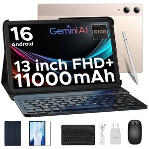 DOOGEE Tab E3 Pro Android 16 Tablette avec Clavier 13 pouces32Go+256Go11000mAhDual SIM WIFI Tablette Tactile - Golden - Publicité DOOGEE Tab E3 Pro Android 16 Tablette avec Clavier 13 pouces32Go+256Go11000mAhDual SIM WIFI Tablette Tactile - Golden - Publicité