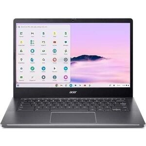 PC Portable Acer - Chromebook Plus CB514-4H-30AF - Chrome OS - 14 FHD IPS - Core i3-N305 - RAM 8Go - 512Go SSD Gris - Publicité PC Portable Acer - Chromebook Plus CB514-4H-30AF - Chrome OS - 14 FHD IPS - Core i3-N305 - RAM 8Go - 512Go SSD Gris - Publicité