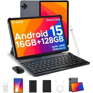 Tablette Tactile 11 Pouces - DOOGEE - U11 - 4 Go RAM - 128 Go Stockage - Android 15 - WiFi 6 Gris - Publicité Tablette Tactile 11 Pouces - DOOGEE - U11 - 4 Go RAM - 128 Go Stockage - Android 15 - WiFi 6 Gris - Publicité