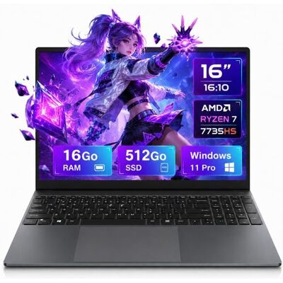 Blackview Acebook 12 Laptop - Intel I5-12450h, 16", 16GB, 512GB, Win 11 Pro - Publicité Blackview Acebook 12 Laptop - Intel I5-12450h, 16", 16GB, 512GB, Win 11 Pro - Publicité