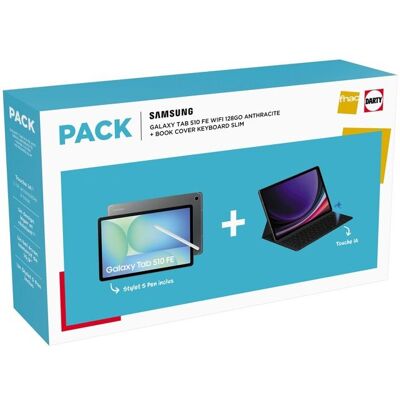 Tablette Samsung S10 FE 10,9 pouces - 8GB RAM, 128GB, IP68 - Publicité Tablette Samsung S10 FE 10,9 pouces - 8GB RAM, 128GB, IP68 - Publicité