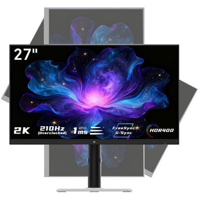 KTC H27T6 Flat Fast IPS QHD 2560 * 1440@200Hz - Publicité KTC H27T6 Flat Fast IPS QHD 2560 * 1440@200Hz - Publicité