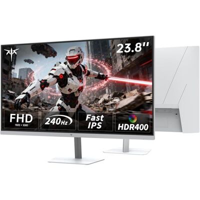 Écran PC Gamer KTC H24F7 24 pouces FHD 240Hz Fast IPS HDR400 Blanc - Publicité Écran PC Gamer KTC H24F7 24 pouces FHD 240Hz Fast IPS HDR400 Blanc - Publicité