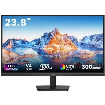 Moniteur de Bureau KTC H24B9 à Écran Plat 16:9 VA FHD 1920 x 1080 à 100 Hz Noir - Publicité Moniteur de Bureau KTC H24B9 à Écran Plat 16:9 VA FHD 1920 x 1080 à 100 Hz Noir - Publicité