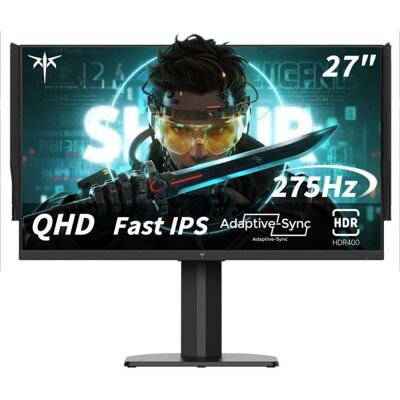 KTC H27E8 Moniteur de Jeu - 27 Pouces - 2560×1440 QHD - 240 Hz (Overdrive à 275Hz) - Dalle 27 Pouces - Réduction de la Lumière Bleue - Publicité KTC H27E8 Moniteur de Jeu - 27 Pouces - 2560×1440 QHD - 240 Hz (Overdrive à 275Hz) - Dalle 27 Pouces - Réduction de la Lumière Bleue - Publicité