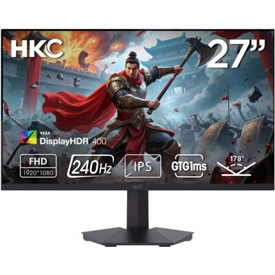 Ecran PC Gamer - HKC - 27 - FHD - 240Hz - Dalle Fast IPS - 1ms - G27H3D Noir - Publicité Ecran PC Gamer - HKC - 27 - FHD - 240Hz - Dalle Fast IPS - 1ms - G27H3D Noir - Publicité