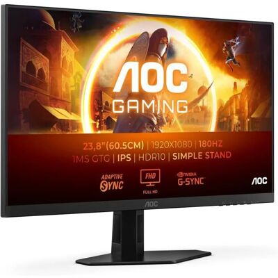 AOC Gaming 24G4XED - Moniteur FHD 24 pouces, 180 Hz, 1 ms, FreeSync Prem. Publicité AOC Gaming 24G4XED - Moniteur FHD 24 pouces, 180 Hz, 1 ms, FreeSync Prem. Publicité