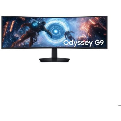 Écran Curved - SAMSUNG - Odyssey G9 G91F - 49 pouces - 5120 x 1440 - 1 ms de temps de réponse Noir - Publicité Écran Curved - SAMSUNG - Odyssey G9 G91F - 49 pouces - 5120 x 1440 - 1 ms de temps de réponse Noir - Publicité