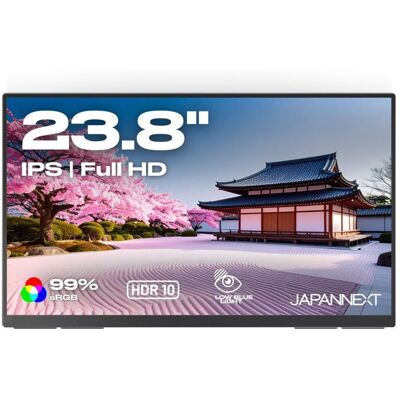 Ecran PC Portable - JAPANNEXT - 23.8 - IPS - Full HD (1920x1080) - JN-MD-IPS238F-C6 Noir - Publicité Ecran PC Portable - JAPANNEXT - 23.8 - IPS - Full HD (1920x1080) - JN-MD-IPS238F-C6 Noir - Publicité