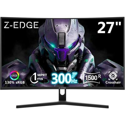 Ecran PC Garmer Z-EDGE UG27H 27 300Hz 1500R Moniteur Full HD (1920x1080) FreeSync HDR10 2x HDMI2.0 et 2x DisplayPort1.4-Noir Noir - Publicité Ecran PC Garmer Z-EDGE UG27H 27 300Hz 1500R Moniteur Full HD (1920x1080) FreeSync HDR10 2x HDMI2.0 et 2x DisplayPort1.4-Noir Noir - Publicité