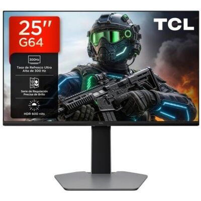 Monitor TCL 25G64 24.5 Mini LED Rapid IPS FHD 300Hz HDR600 FreeSync Premium Noir - Publicité Monitor TCL 25G64 24.5 Mini LED Rapid IPS FHD 300Hz HDR600 FreeSync Premium Noir - Publicité