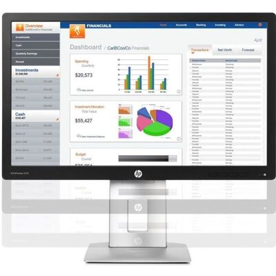 HP Ecran LED EliteDisplay E232 - 23 - FULL HD - Dalle IPS - HDMI VGA Display port USB Noir - Publicité HP Ecran LED EliteDisplay E232 - 23 - FULL HD - Dalle IPS - HDMI VGA Display port USB Noir - Publicité