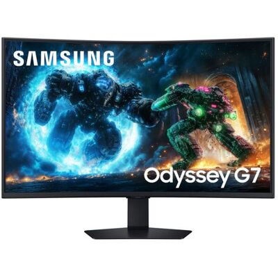 Moniteur Gaming - SAMSUNG - Odyssey G7 G75F - 37 UHD - 1ms - Curvo - Noir Noir - Publicité Moniteur Gaming - SAMSUNG - Odyssey G7 G75F - 37 UHD - 1ms - Curvo - Noir Noir - Publicité