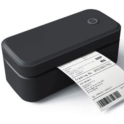 TCC Imprimante Thermique Étiquettes dExpédition Bluetooth/USB 203 DPI 10x15 cm (4x6) 150mm/s Noir Noir - Publicité TCC Imprimante Thermique Étiquettes dExpédition Bluetooth/USB 203 DPI 10x15 cm (4x6) 150mm/s Noir Noir - Publicité