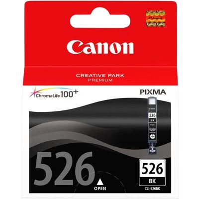 CANON Cartouche dencre CLI-526 Noir Noir - Publicité CANON Cartouche dencre CLI-526 Noir Noir - Publicité