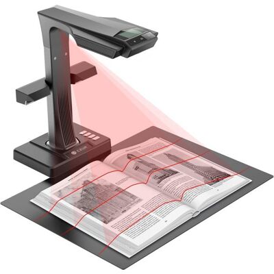 CZUR ET24 Pro Scanner de livres professionnel 24MP avec HDMI Scanner de livres A3 avec laser Scanner de documents OCR - Publicité CZUR ET24 Pro Scanner de livres professionnel 24MP avec HDMI Scanner de livres A3 avec laser Scanner de documents OCR - Publicité
