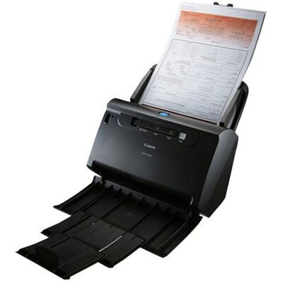 Scanner - CANON - imageFORMULA DR-C240 - WiFi - 24 pages/min - Recto/Verso - Noir Noir - Publicité Scanner - CANON - imageFORMULA DR-C240 - WiFi - 24 pages/min - Recto/Verso - Noir Noir - Publicité