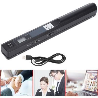 Scanner portable VVIKIZY - Mini Stylo scanner - Numérisation de documents et de photos - USB - A4 Blanc - Publicité Scanner portable VVIKIZY - Mini Stylo scanner - Numérisation de documents et de photos - USB - A4 Blanc - Publicité