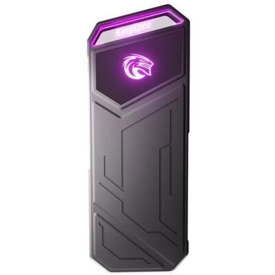 Disque Dur Externe - KingSpec - Z5 Series - 4 To - 20Gbps USB 3.2 Type C - Noir avec RGB Noir - Publicité Disque Dur Externe - KingSpec - Z5 Series - 4 To - 20Gbps USB 3.2 Type C - Noir avec RGB Noir - Publicité