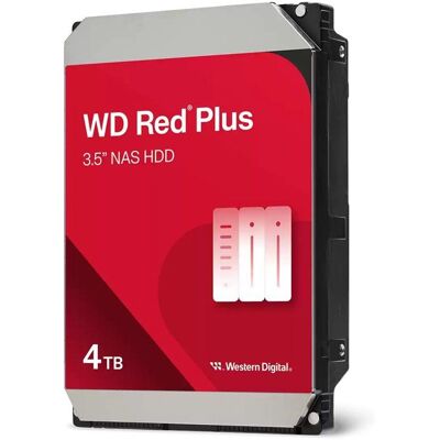 Western Digital WD Red Plus - Disque dur - 4 To - 3 5 - 5400 tr/min - Publicité Western Digital WD Red Plus - Disque dur - 4 To - 3 5 - 5400 tr/min - Publicité