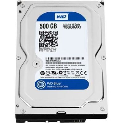 Disque dur interne Caviar Blue WD5000AAKX 3.5 - 500 Go - Western Digital - SATA 6Gb/s - 7200 tr/min - Publicité Disque dur interne Caviar Blue WD5000AAKX 3.5 - 500 Go - Western Digital - SATA 6Gb/s - 7200 tr/min - Publicité