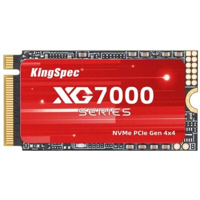 Disque SSD Interne - KingSpec - XG 7000 Series - 512 Go - M.2 M Key 2242 PCIe Gen4 x 4 NVME 1.4 - Publicité Disque SSD Interne - KingSpec - XG 7000 Series - 512 Go - M.2 M Key 2242 PCIe Gen4 x 4 NVME 1.4 - Publicité