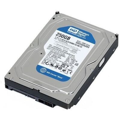 Disque dur 3.5 250Go SATA Western Digital Caviar Blue WD2500AAKX 7200 RPM 16Mo - Publicité Disque dur 3.5 250Go SATA Western Digital Caviar Blue WD2500AAKX 7200 RPM 16Mo - Publicité