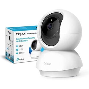 Caméra Surveillance WiFi - TP-Link Tapo C200 - 1080P avec 360° PTZ - Vision Nocturne Détection de Mouvement - pour bébé ou animaux - Publicité Caméra Surveillance WiFi - TP-Link Tapo C200 - 1080P avec 360° PTZ - Vision Nocturne Détection de Mouvement - pour bébé ou animaux - Publicité