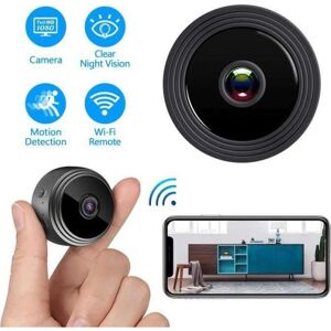 CHANGM Mini Caméra Espion cachée sans Fil WiFi 1080PVision Nocturne Caméscope Secret Micro Caméscope distance surveillance avec 32Go carte Noir - Publicité CHANGM Mini Caméra Espion cachée sans Fil WiFi 1080PVision Nocturne Caméscope Secret Micro Caméscope distance surveillance avec 32Go carte Noir - Publicité