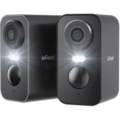 ieGeek 2K Caméra Surveillance WiFi Exterieure sans Fil Vision Nocturne Couleur AI & PIR Détection Mouvement Audio Bidirectionnel - Publicité ieGeek 2K Caméra Surveillance WiFi Exterieure sans Fil Vision Nocturne Couleur AI & PIR Détection Mouvement Audio Bidirectionnel - Publicité