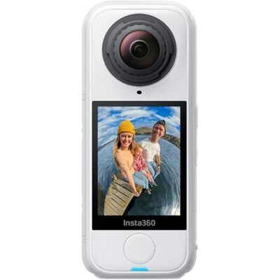 Insta360 X4 Air - Caméra sport Effet Selfie Invisible Stick Stabilisation FlowState - Blanc Arctique Blanc - Publicité Insta360 X4 Air - Caméra sport Effet Selfie Invisible Stick Stabilisation FlowState - Blanc Arctique Blanc - Publicité