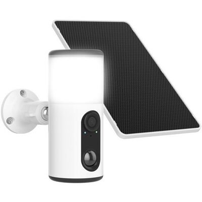 ANRAN Caméra de surveillance exterieur solaire+ panneau solaire- lampe de jardin WiFi 2.4Ghz compatible Alexa/Google Home F2M3 - Publicité ANRAN Caméra de surveillance exterieur solaire+ panneau solaire- lampe de jardin WiFi 2.4Ghz compatible Alexa/Google Home F2M3 - Publicité
