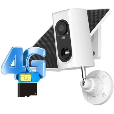 3G/4G LTE Caméra de Surveillance Extérieure+Panneau Solaire 2K Camera Batterie sans Fil Carte SIM+32Go Carte SD ANRAN G3M3 - Publicité 3G/4G LTE Caméra de Surveillance Extérieure+Panneau Solaire 2K Camera Batterie sans Fil Carte SIM+32Go Carte SD ANRAN G3M3 - Publicité