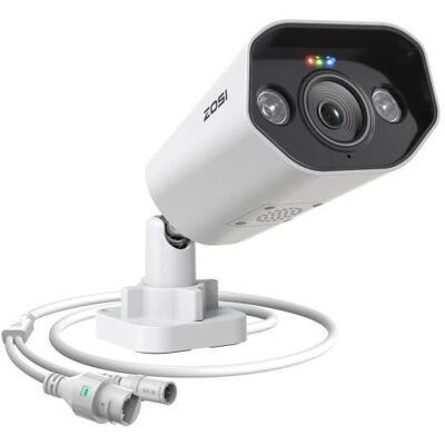 ZOSI 8MP Caméra PoE avec Audio Détection de Personnes Vision Nocturne pour ZOSI 4K NVR PoE (non pour ZOSI 5MP NVR PoE) - Publicité ZOSI 8MP Caméra PoE avec Audio Détection de Personnes Vision Nocturne pour ZOSI 4K NVR PoE (non pour ZOSI 5MP NVR PoE) - Publicité