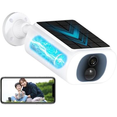Caméra Surveillance Extérieur sans Fil Solaire 5MP 3K HD Batteries Rechargeable avec panneau solaire intégrée-ANRAN C3 Max - Publicité Caméra Surveillance Extérieur sans Fil Solaire 5MP 3K HD Batteries Rechargeable avec panneau solaire intégrée-ANRAN C3 Max - Publicité